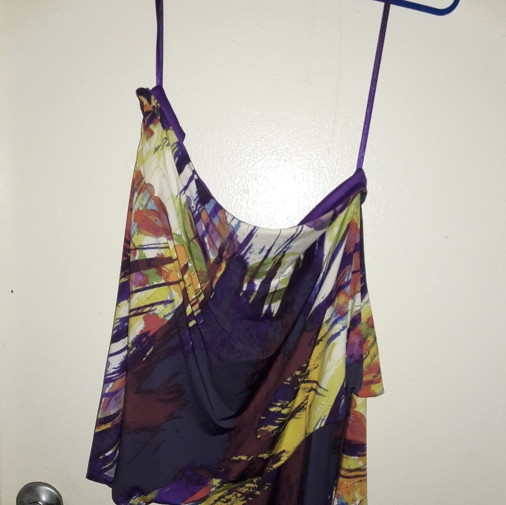 Purple Jessica Simpson one shoulder dress in small